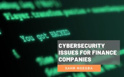 Cybersecurity Issues for Finance Companies