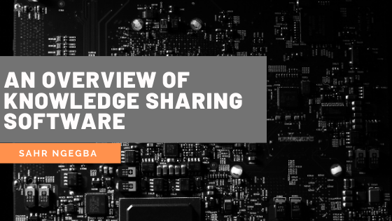 An Overview of Knowledge Sharing Software